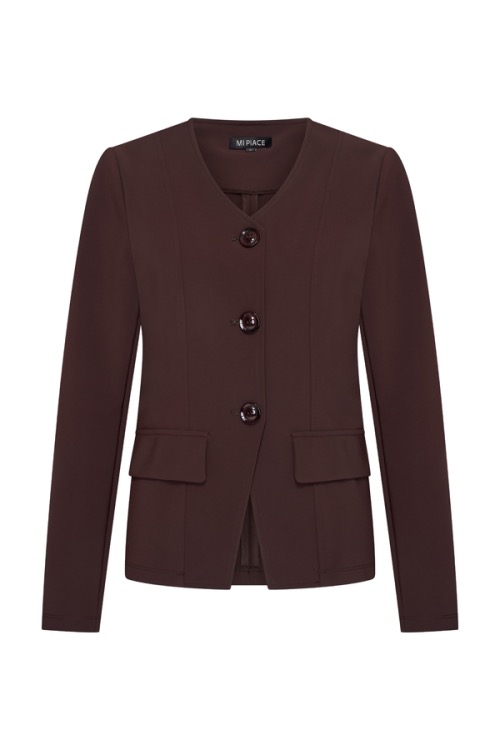 Mi Piace - Blazer Lang - Espresso