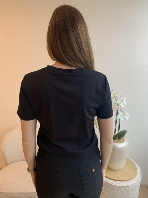 My Pashion T-Shirt Travelstof Zwart