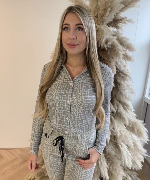 Lady Day My Pashion travelstof blouse snake