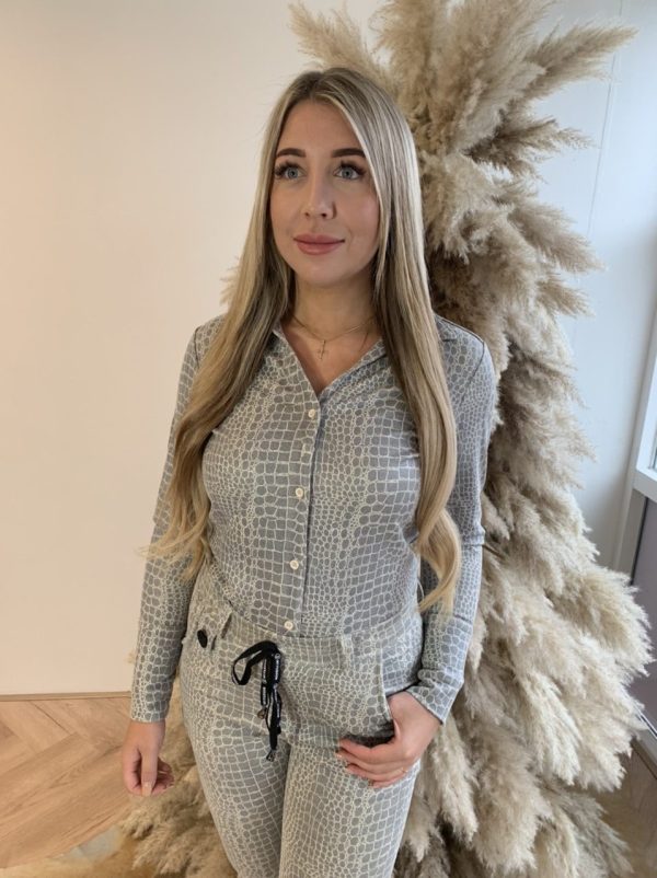 Lady Day My Pashion travelstof blouse snake