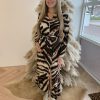 My Pashion Travelstof Jurk Aplonia Zebra Hairy