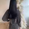 Abby Dress - Gold striped