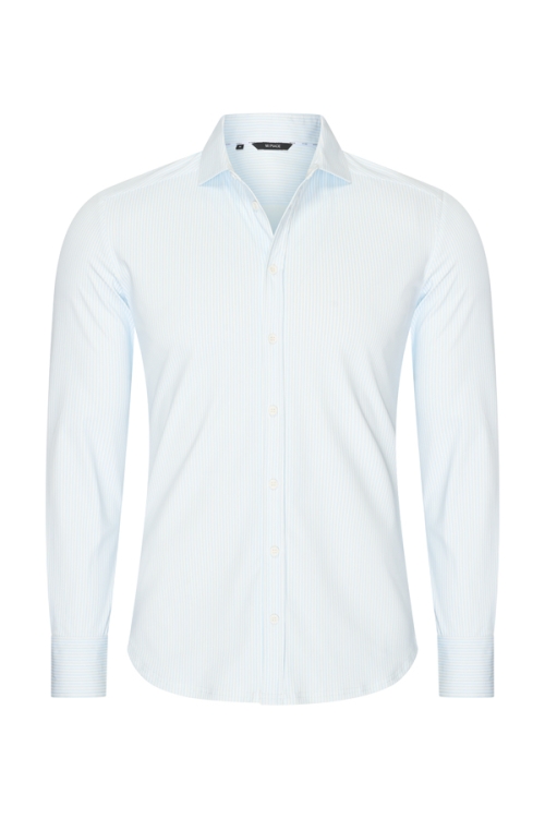 Mi Piace Heren - Blouse - Blue Stripe