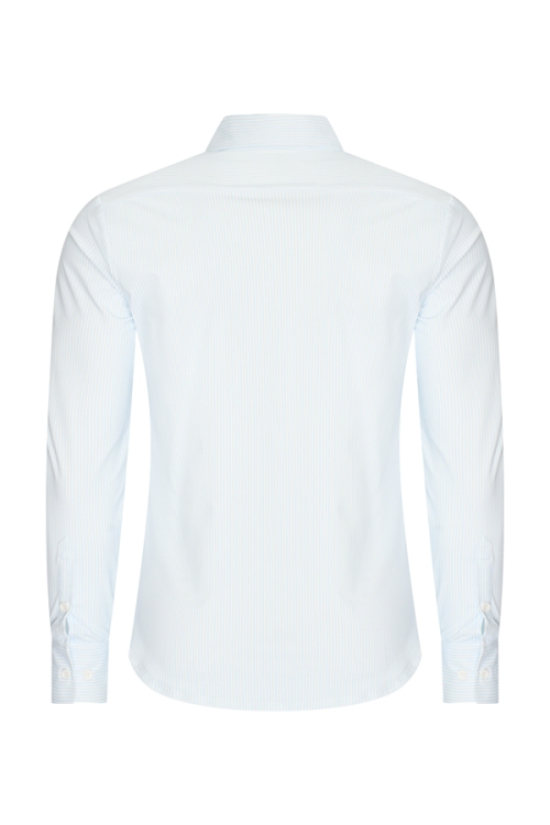 Alternative view of Mi Piace Heren - Blouse - Blue Stripe