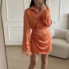 Beau Dress-Orange