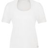 Lady Day Travelstof Trison Top - White