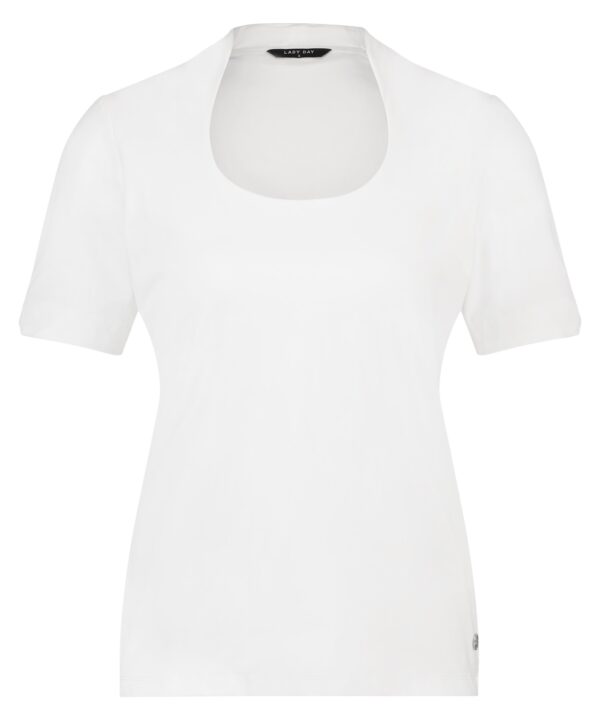 Lady Day Travelstof Trison Top - White