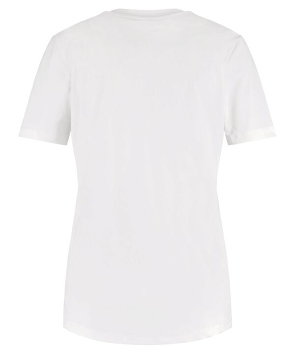 Lady Day - T-Shirt Tee V White Travelstof Wit Shirt