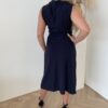 Lady Day | Dress Dantel - Blue Travelstof