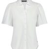 Lady Day | Blouse Bridget - White Travelstof