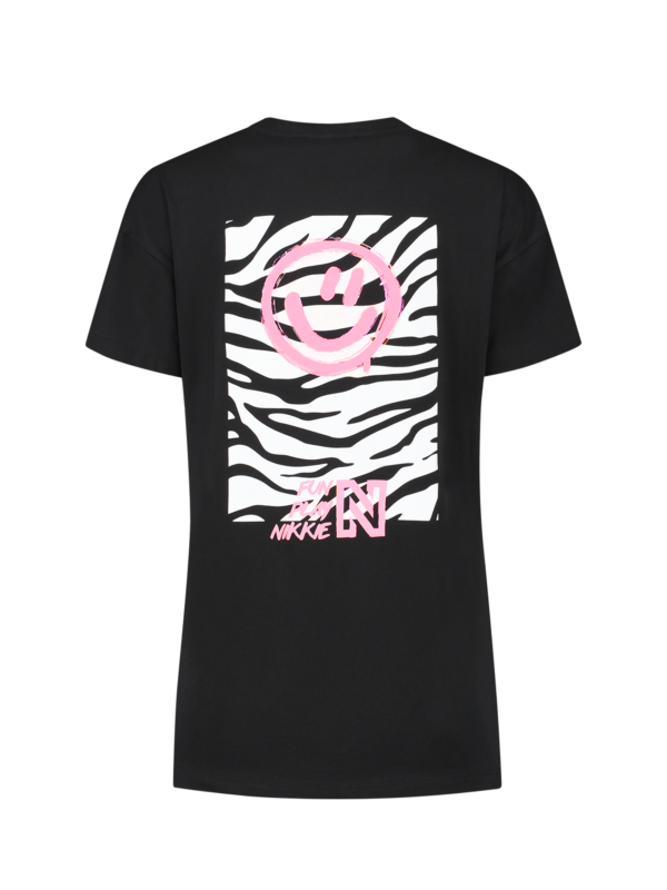 NIKKIE - Smiley Zebra T-Shirt