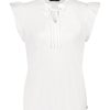Lady Day - Blouse Bayla - White Travelstof