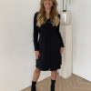 Lady Day | Dress Bella - Black Travelstof Jurk