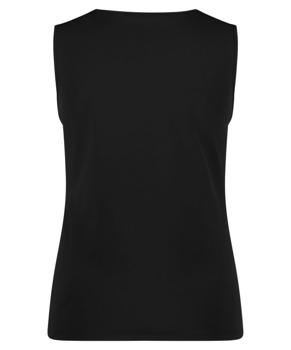 Lady Day - Top Tamara - Black Travel fabric