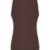 Aime | Grace Top - Cacao Brown Travelstof