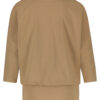 Lady Day | Camel Blouse Shirlyn - Black Travelstof Top