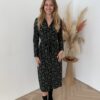 Aime Balance - Nina Dress - Boomerang Print Travelstof