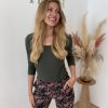 Aime Balance Zoe Top Army Travelstof