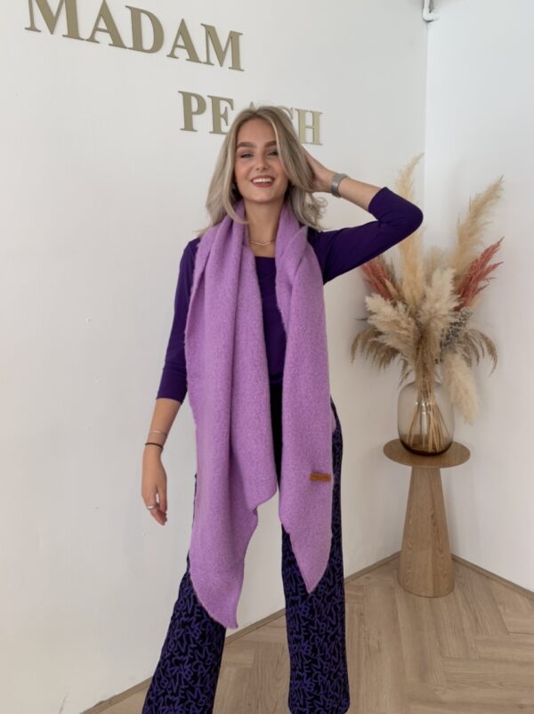 Madam Peach - Deveny Sjaal - Purple