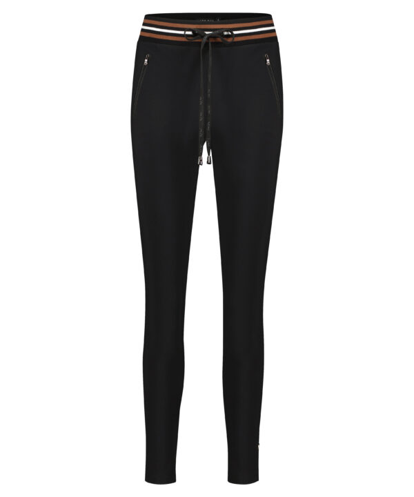 Lady Day | Peggy Trouser - Black Travelstof