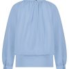 Lady Day | Blouse Trinny - Bel Air Blue Travelstof