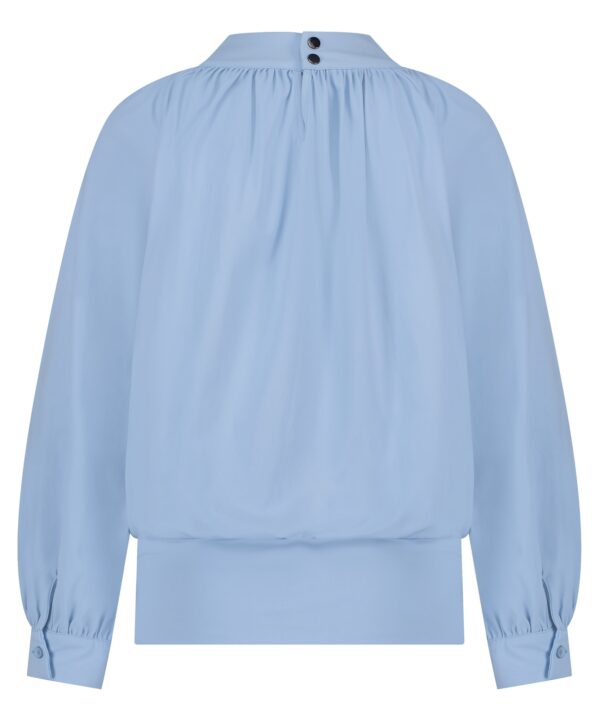 Lady Day | Blouse Trinny - Bel Air Blue Travelstof