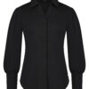 Lady Day - Buffy Blouse - Black Travelstof