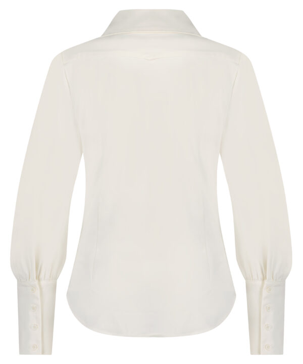 Lady Day - Buffy Blouse - Off White Travelstof