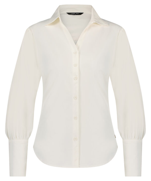 Lady Day - Buffy Blouse - Off White Travelstof