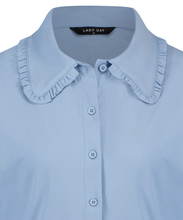 Lady Day | Bobby Blouse - Bel Air Blue Travelstof
