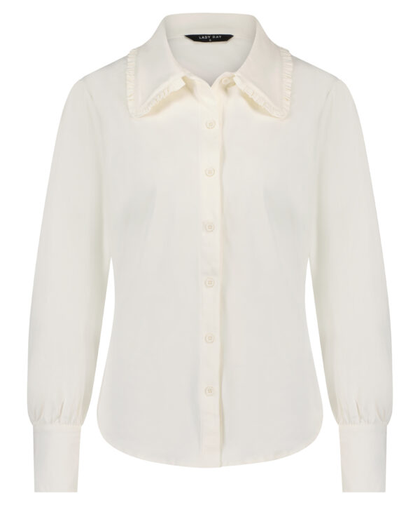 Lady Day - Bobby Blouse - Off White Travelstof