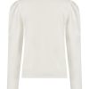 Lady Day - Top Tara - Off White - Travelstof Damesblouse