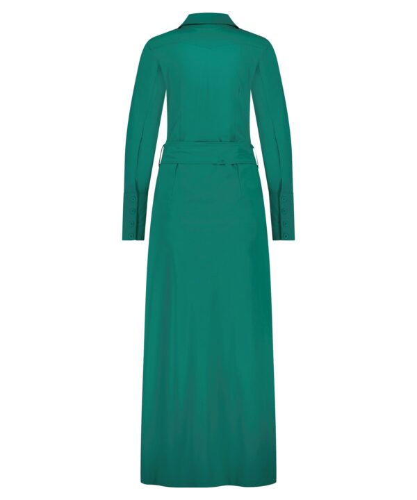 Lady Day | Dani Dress - Alpine Green | Damesjurk van Travelstof