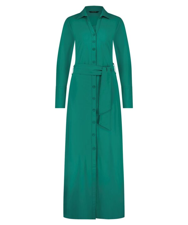 Lady Day | Dani Dress - Alpine Green | Damesjurk van Travelstof