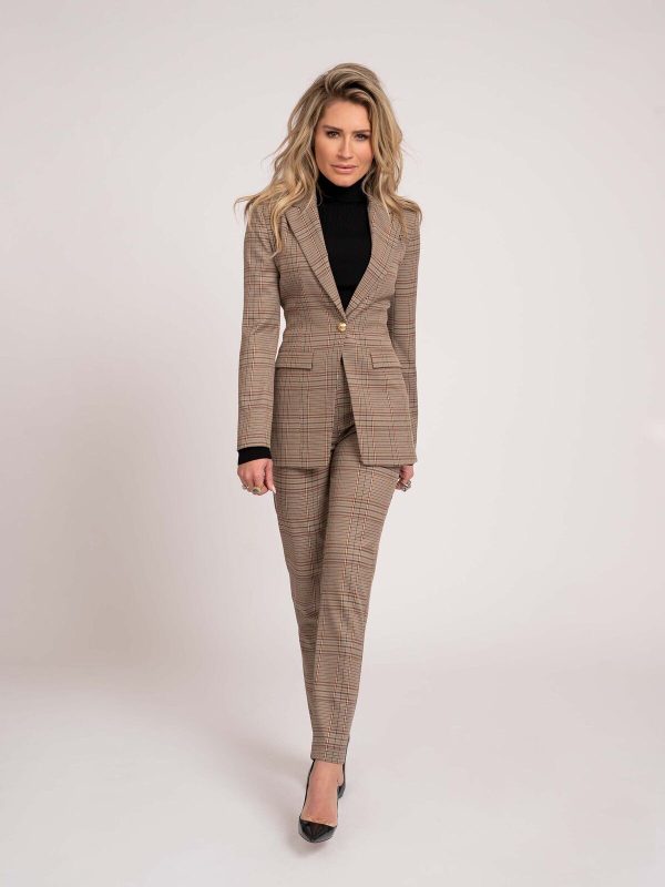 NIKKIE - Natalya Blazer - Check (Nikkie x Kate Moss - Nieuwe kleding)