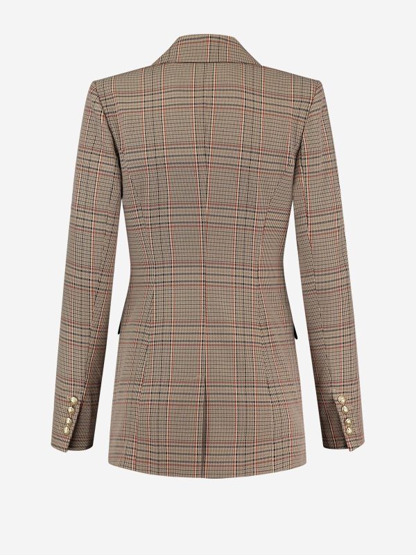 NIKKIE - Natalya Blazer - Check (Nikkie x Kate Moss - Nieuwe kleding)