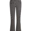 Aime Balance | Harper Flared - Points Print Latte - Travelstof