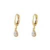 Madam Peach | Oorbellen Druppel - Goud | Luxe oorbellen