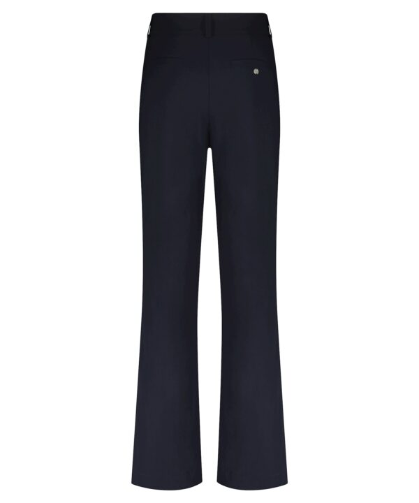Lady Day - Patty Trouser - Blue - Comfortabele damesbroek van Travelstof blauw