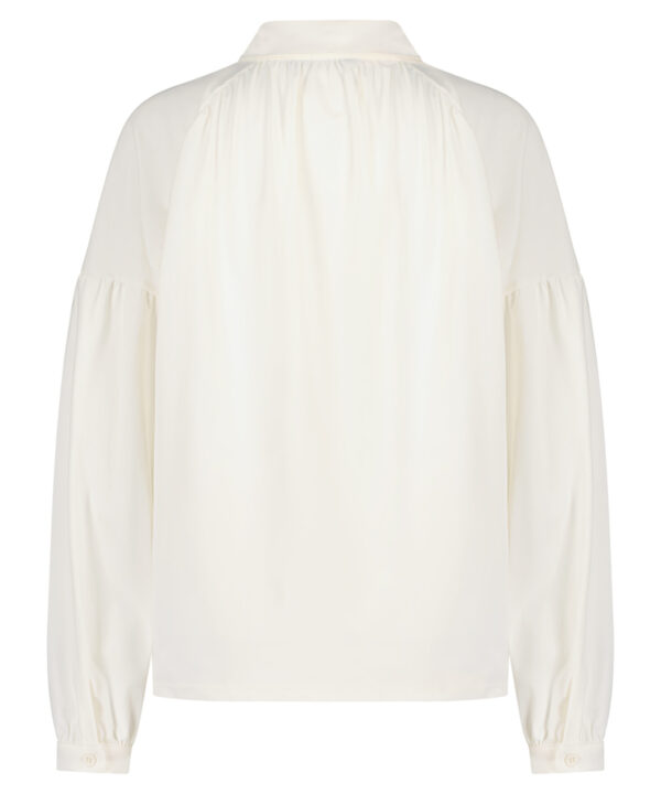 Lady Day - Bowie Off white blouse - Travelstof Kleding