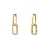 Madam Peach | Oorbellen Stones - Goud | Luxe oorbellen