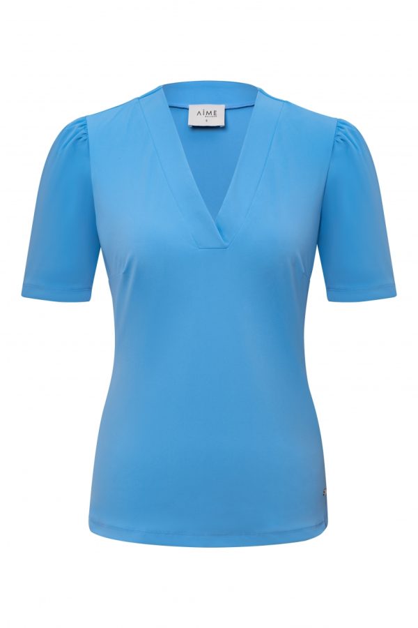 Aime Balance - Laura Top - Bluewish - Travelstof