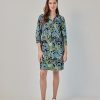 Aime Balance | Nikki Dress - Paisley - Travelstof Dames Jurk