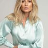 Fifth House - Suz Puff Blouse -Lagoon Green