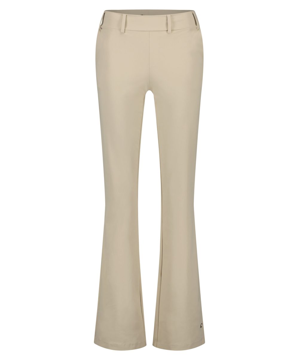 Lady Day - Poppy Flared - Sand - Comfortabele travelstof