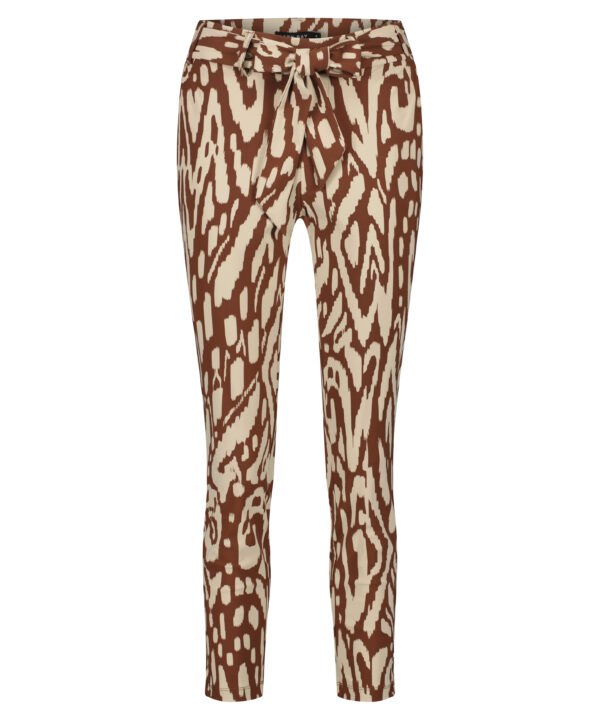 Lady Day | Tokyo Trouser - Coco Java - Travelstof damesbroek