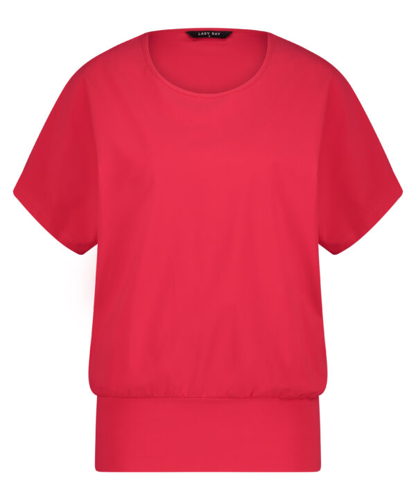 Lady Day - Top Tonny - Red - Travelstof Damestop