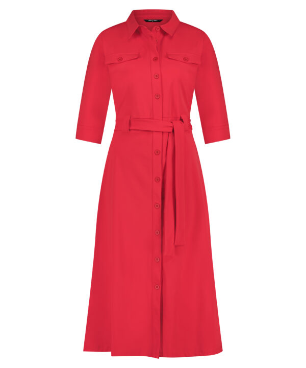 Lady Day | Dress Denise - Red | Chique Damesjurk Travelstof