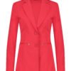 Lady Day - Blazer Blaka - Red - Travelstof blazer