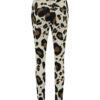 Lady Day | Parker - Big Leopard - Comfortabele damesbroek van Travelstof in Leopard Print